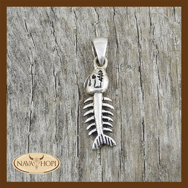Anhänger Fischskelett