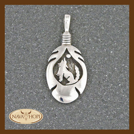 Anhänger Feather Wolf