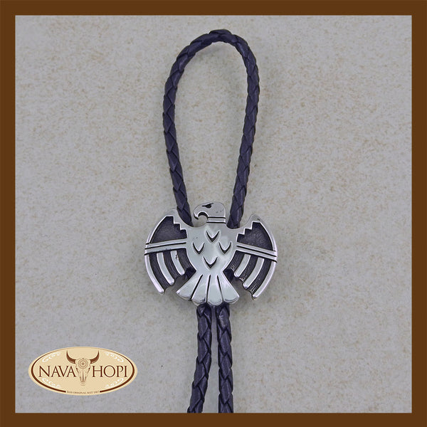 Navajo Bolo Tie Thunderbird