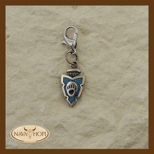 Charm Pfeilspitze mit Bärentatze
