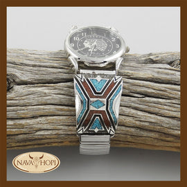 Navajo Herrenuhr Indian Design