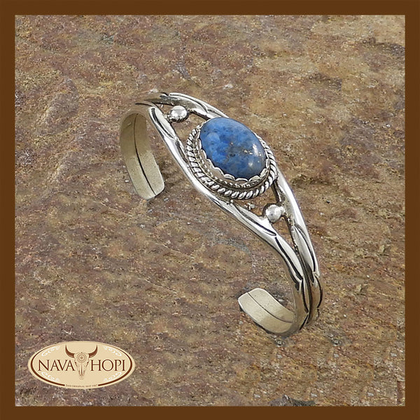 Navajo Damenarmreif Jeans Lapislazuli