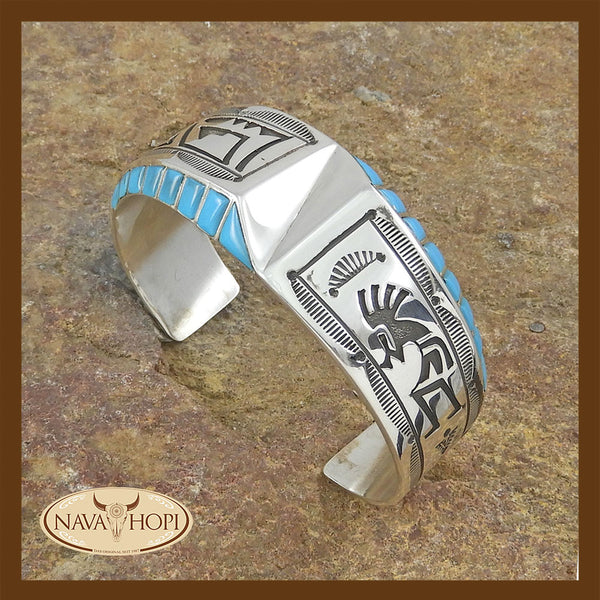Navajo Damenarmreif Kokopelli