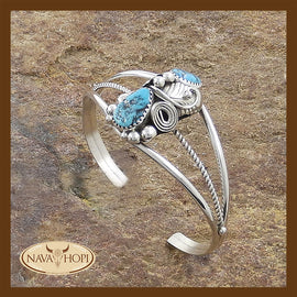 Navajo Damenarmreif Türkis