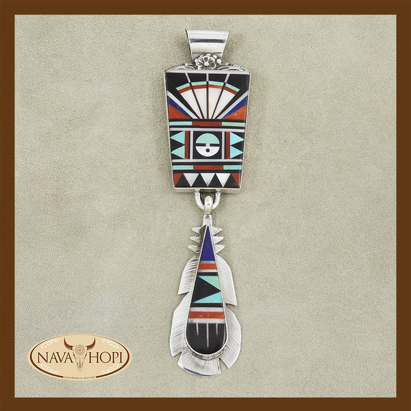 Zuni Anhänger Sunface