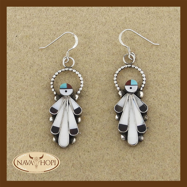 Zuni Ohrhänger Sunface