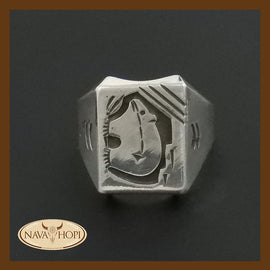 Navajo Herrenring Bär