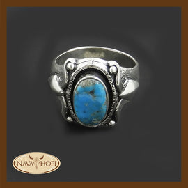 Navajo Herrenring Türkis