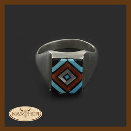 Zuni Herrenring