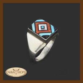 Zuni Herrenring