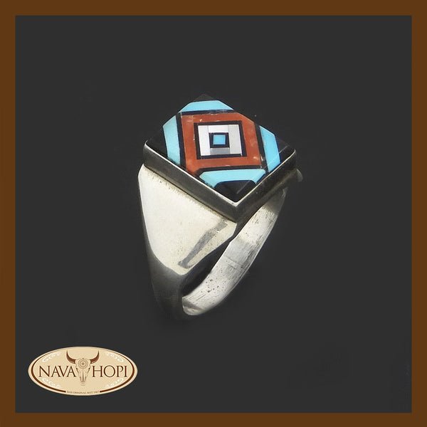 Zuni Herrenring