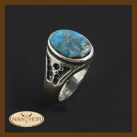Navajo Herrenring Türkis