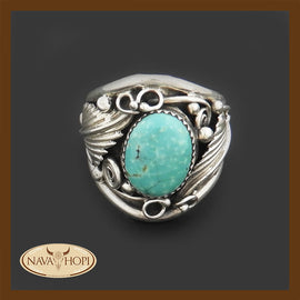 Navajo Herrenring Türkis