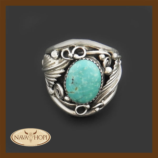 Navajo Herrenring Türkis