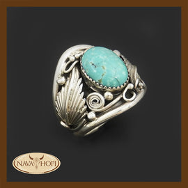 Navajo Herrenring Türkis