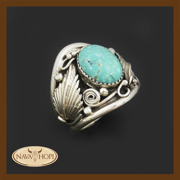 Navajo Herrenring Türkis
