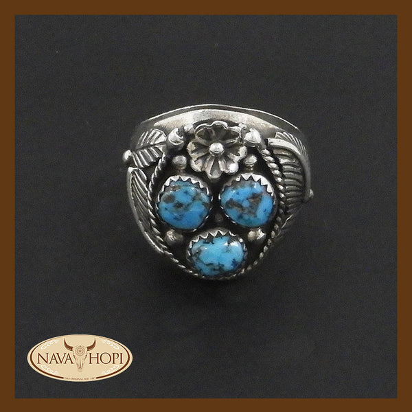 Navajo Herrenring Türkis