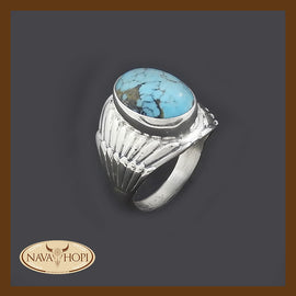 Navajo Herrenring Türkis