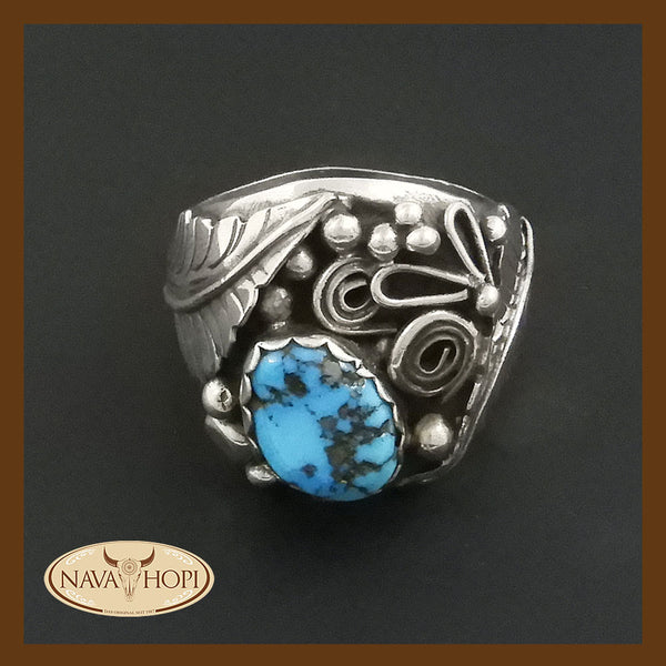 Navajo Herrenring Türkis
