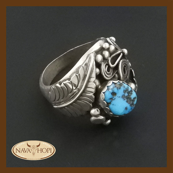 Navajo Herrenring Türkis