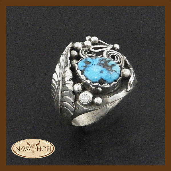 Navajo Herrenring Türkis