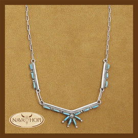 Zuni Kette Türkis