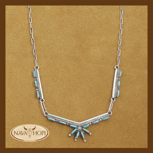Zuni Kette Türkis