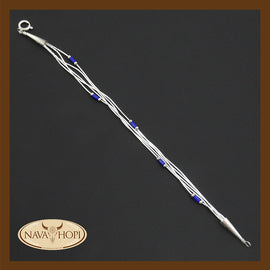 Armband Fließendes Silber