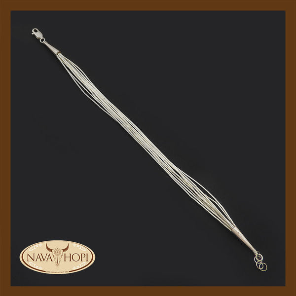 Liquid Armband Fließendes Silber