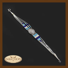 Liquid Silber Armband Concha