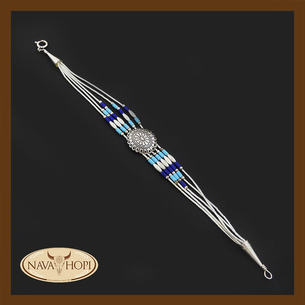 Liquid Silber Armband Concha