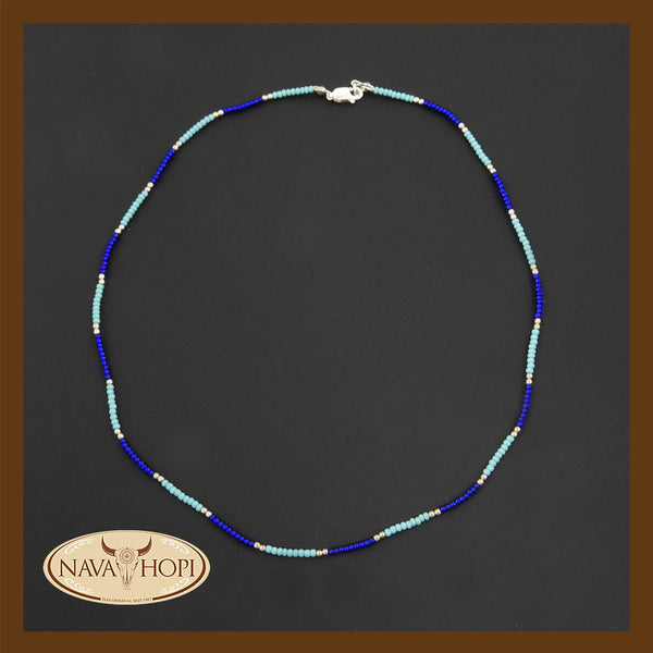 Kette Türkis/Blau