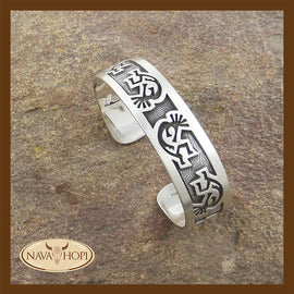 Navajo Männerarmreif Kokopelli