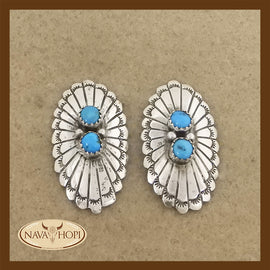 Navajo Ohrstecker Türkis