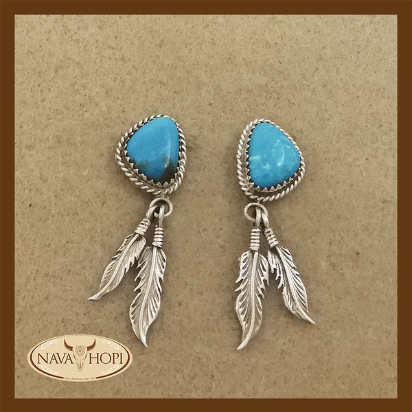 Navajo Ohrstecker Türkis