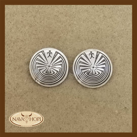 Navajo Ohrstecker Man in the Maze