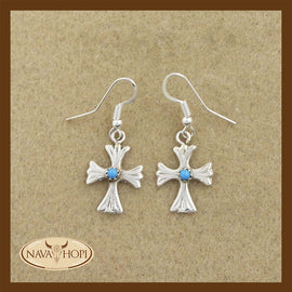 Navajo Ohrhänger Kreuz