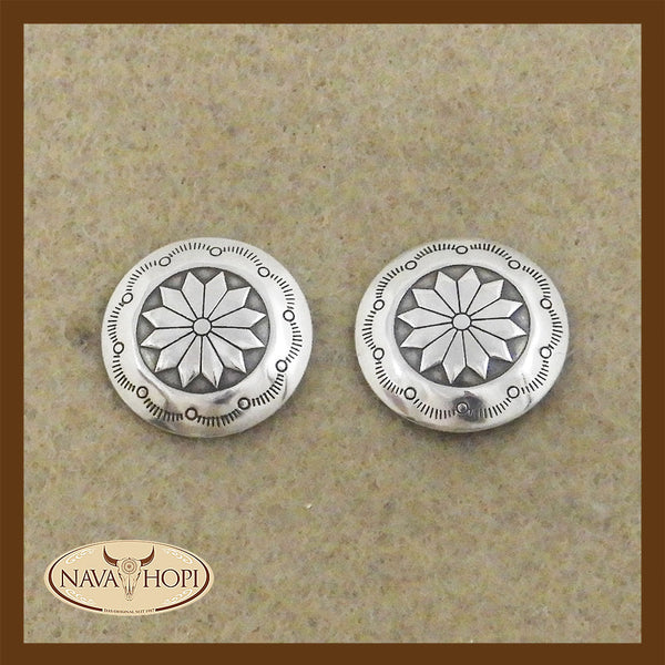 Navajo Ohrstecker Concha