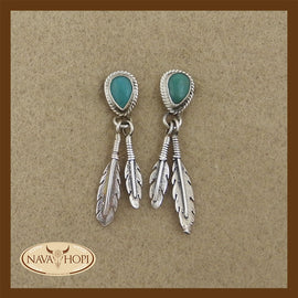 Navajo Ohrstecker Türkis