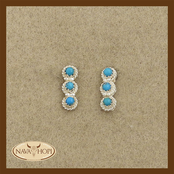 Navajo Ohrstecker Türkis