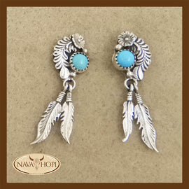 Navajo Ohrstecker Türkis