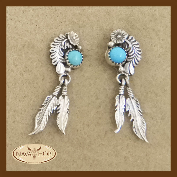 Navajo Ohrstecker Türkis