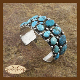Navajo Herrenarmreif Türkis