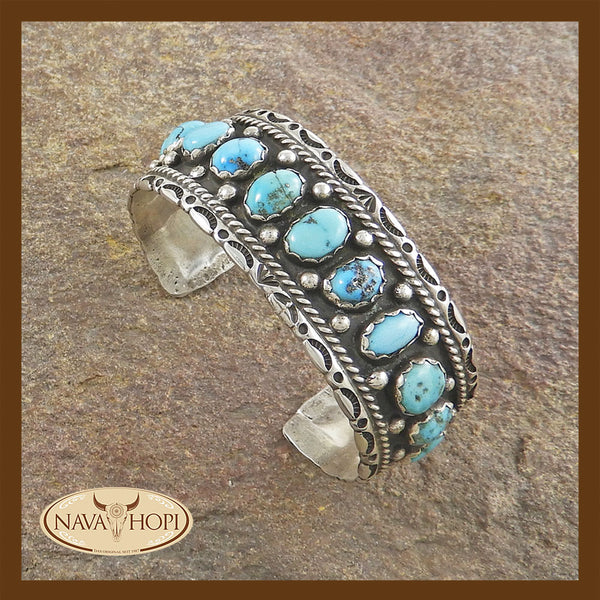 Navajo Herrenarmreif Türkis