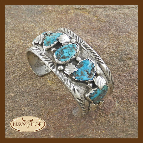 Navajo Herrenarmreif Türkis