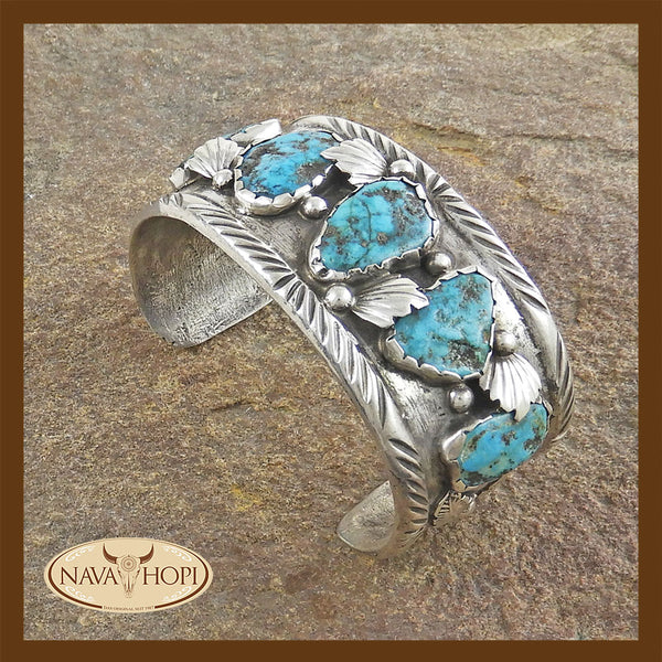 Navajo Herrenarmreif Türkis
