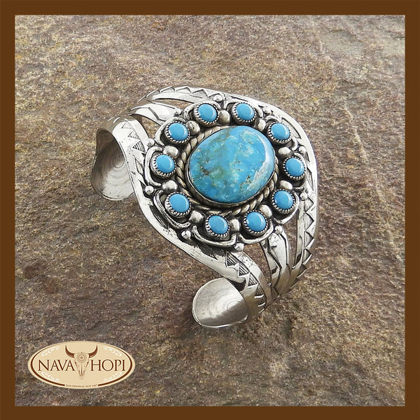 Navajo Damenarmreif Türkis
