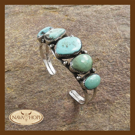 Navajo Damenarmreif Türkis