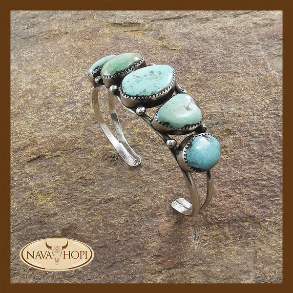 Navajo Damenarmreif Türkis