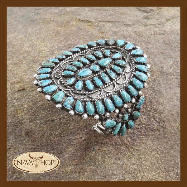 Navajo Damenarmreif  Türkis